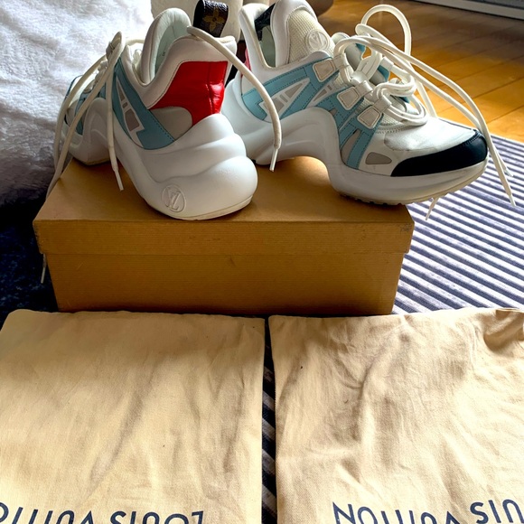 Authentic LV snickers I bought from here - Picture 4 of 11